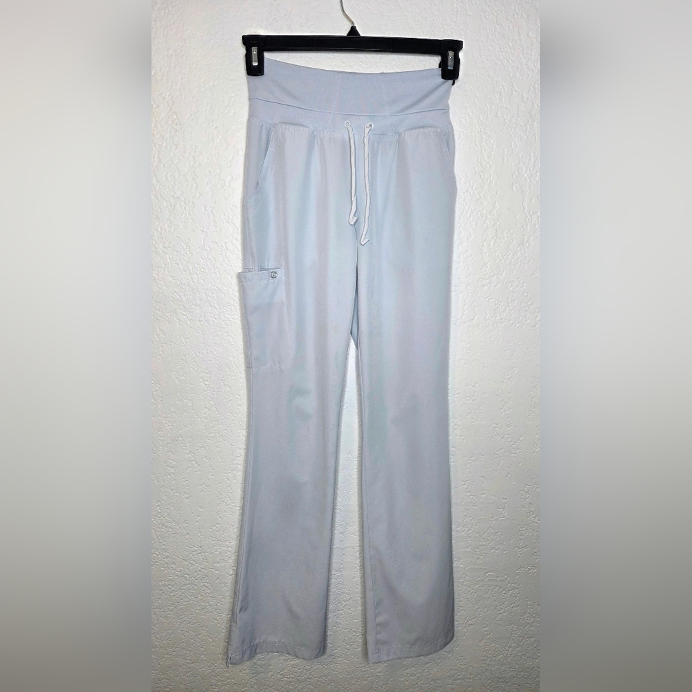 Barco One Stride 5-Pocket Mid-Rise Fit and Flare Nursing Scrubs Pant Size TXXS